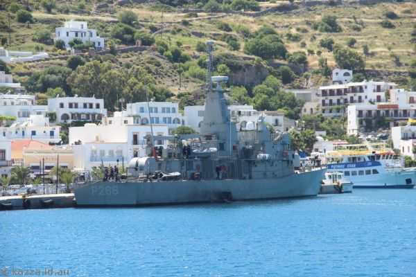 P266 (Machitis) Osprey HSY-56A-class gunboat in Patmos