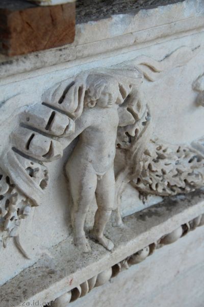 Marble carvings at Troas