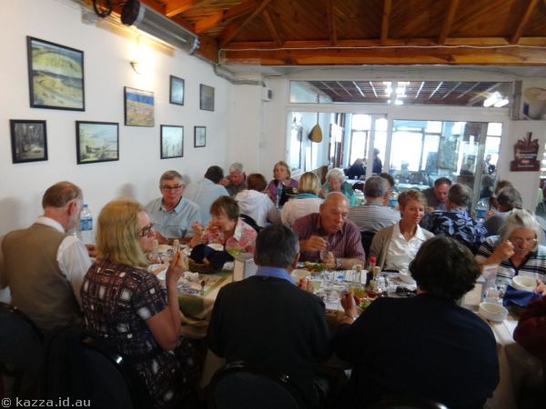 Interior of the restaurant
