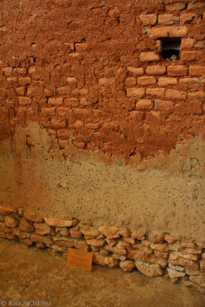 Citadel walls dating to 2500 BC