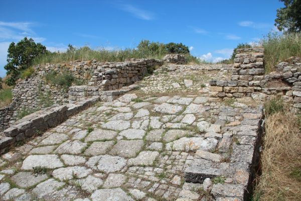 The Ramp to the Troia II citadel