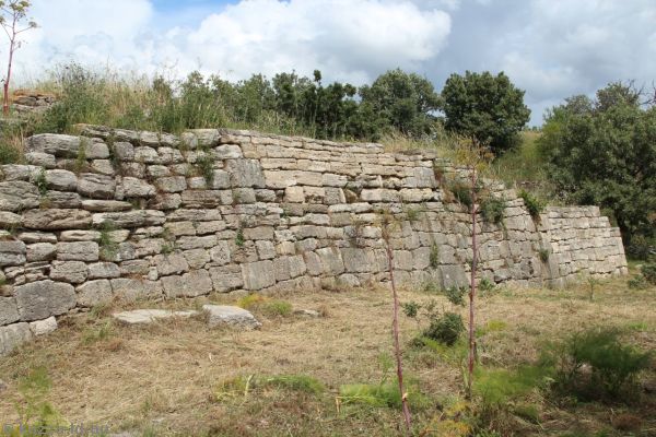 Palace house wall