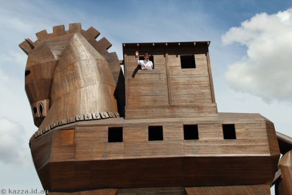 Mum in the Trojan Horse
