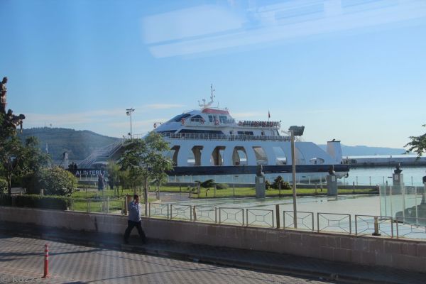 The ferry we crossed the Dardanelles in