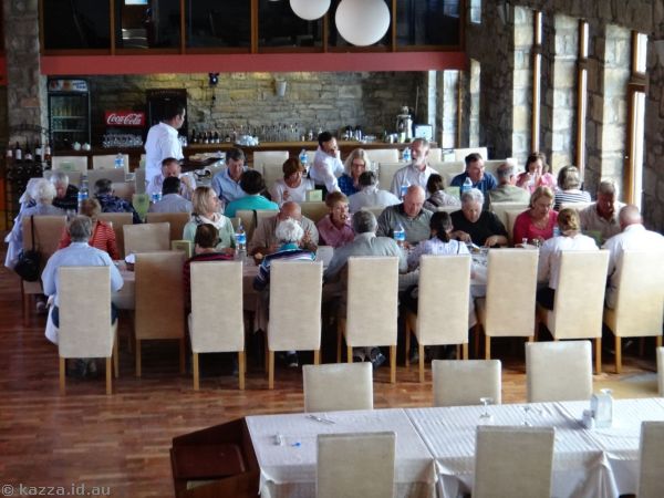 Interior of the restaurant