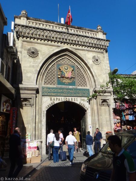 Entrance to the Grand Bazaar