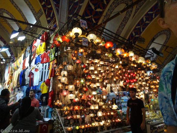 Lantern store in the Grand Bazaar