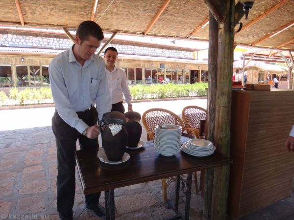 Opening the pitchers