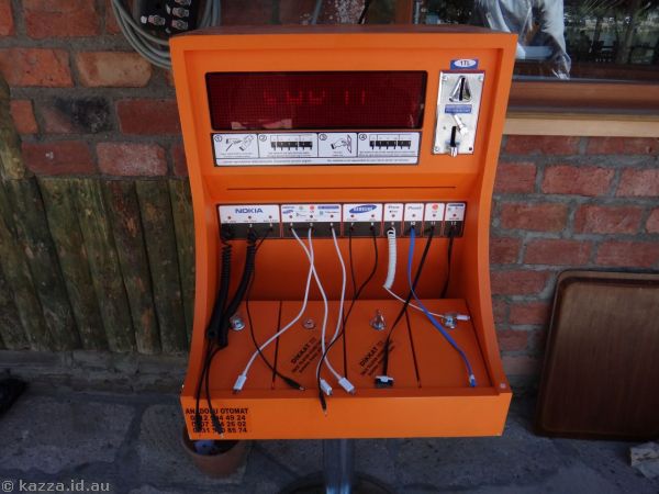 Phone charging station